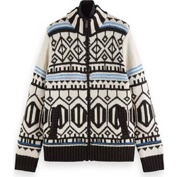 Scotch & Soda Ανδρικό Μπουφάν Μπεζ Πολύχρωμο 174607-6780