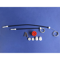 ΣΕΤ ΕΠΙΣΚΕΥΗΣ ΓΡΥΛΟΥ ΠΑΡΑΘΥΡΟΥ RENAULT MEGANE II CABRIO ΠΙΣΩ (FULL SET) - ΑΡΙΣΤΕΡΑ