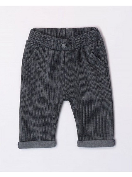 IDO KNITTED TROUSERS - 4.7212/00 - ΑΓΟΡΙ - NAVY