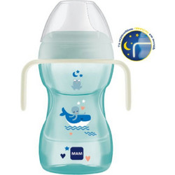 Mam Fun To Drink Cup Night Whale Blue 270ml