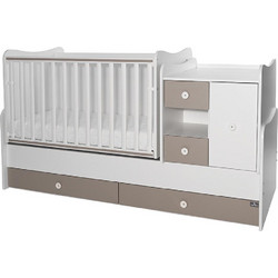 Lorelli MiniMax New Πολυμορφική Κούνια για Στρώμα 60x120cm Beige 101505000046A