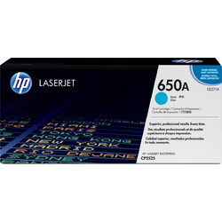 HP 650A Cyan Toner