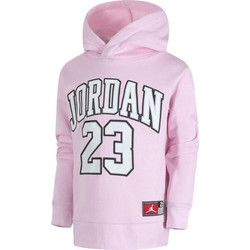 Jordan Παιδικό Φούτερ με Κουκούλα Ροζ 45C479-A9Y