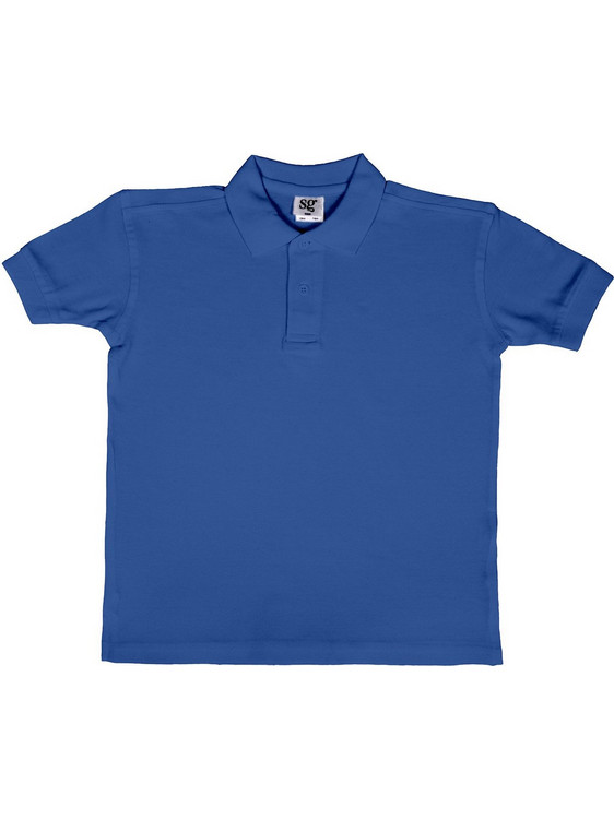 SG Παιδικό Polo Κοντομάνικο Royal Blue SG50K