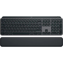 Logitech MX Keys S Palm Rest Graphite Ασύρματο Πληκτρολόγιο