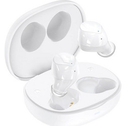 Pisen LV08JL Ακουστικά Bluetooth In Ear Ανθεκτικά στο Νερό White