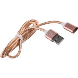 VOLTE-TEL ΚΑΛΩΔΙΟ USB-A ΦΟΡΤΙΣΗΣ-DATA MAGNETIC BRAIDED VCD07 2.1A 1m GOLD