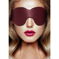 Φετιχιστική Κλειστή Μάσκα Ματιών - Shots Ouch Luxury Eyemask Burgundy