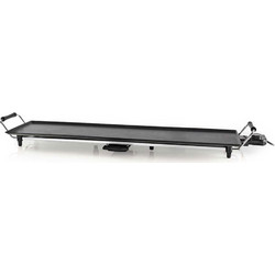 Nedis Tepanyaki FCTE110EBK90 Ηλεκτρική Ψησταριά Πλάκας 1800W με Ρυθμιζόμενο Θερμοστάτη 90x23cm