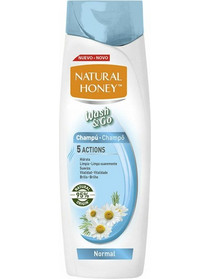 Natural Honey Wash Go Σαμπουάν για Επανόρθωση 400ml
