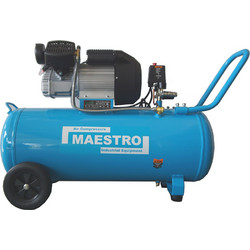 Maestro MAC-100VT Κομπρεσέρ Αέρος Μονοφασικό 100lt 3hp