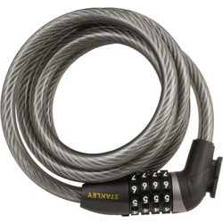 ΚΛΕΙΔΑΡΙΑ ΠΟΔΗΛΑΤΟΥ ΜΕ ΣΥΝΔΥΑΣΜΟ 4 ΨΗΦΙΩΝ STANLEY 12mmX180cm S755-204
