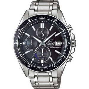 Casio Edifice Ανδρικό Ρολόι Χρονογράφος Solar με Ασημί Μεταλλικό Μπρασελέ EFS-S510D-1AVUEF Casio Edifice Ανδρικό Ρολόι Χρονογράφος Solar με Ασημί Μεταλλικό Μπρασελέ EFS-S510D-1AVUEF