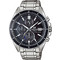 Casio Edifice Ανδρικό Ρολόι Χρονογράφος Solar με Ασημί Μεταλλικό Μπρασελέ EFS-S510D-1AVUEF