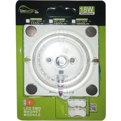 Πλακέτα LED SMD MAGNET MODULE 18W 230VAC 1600lm 160 με ενδιάμεσο χρώμα φωτός 4000K Ra80 - LM8018NW