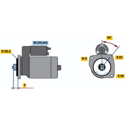 Bosch Μίζα - 0 001 121 030