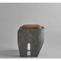 Σκαμπό Sculpt Γκρί Σκυρόδεμα Από Ίνες L45xW45xH45 101 COPENHAGEN