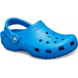 Crocs Classic Clog Παιδικά Παπούτσια Θαλάσσης Ανατομικά Μπλε 206991-4JL