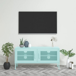 vidaXL Έπιπλο Τηλεόρασης Μεταλλικό Μ105xΠ35xΥ50cm 336239