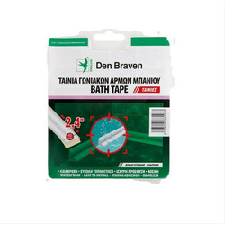 Tαινία Γωνιακών Αρμών Μπάνιου 22mm x 2.4m Λευκό Den Braven