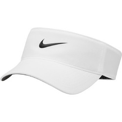 Nike Καπέλο Visor Υφασμάτινο Λευκό FB5630-100