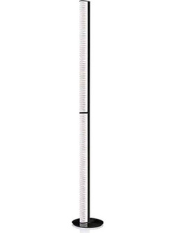 Φωτιστικό Δαπέδου Modula Linear Plisse 10x10x194cm Dim Led 7542lm 70W 3000K Black Slamp