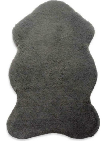 New Plan Puffy Χαλί Ορθογώνιο Sheepskin 160x160cm FC7A Dark Grey