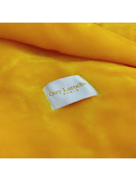 Κουβέρτα Βελουτέ Ημίδιπλη 160x220 Guy Laroche Verona Yellow