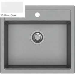 Macart Optimus 60 Νεροχύτης Γρανίτη Croma 56x51cm