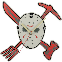 FRIDAY 13TH - Jason - Metal Wall Clock