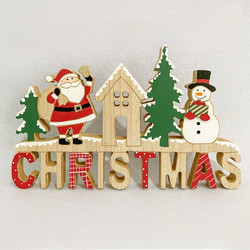ΞΥΛΙΝΟ CHRISTMAS ΑΪ ΒΑΣΙΛΗΣ 28X17CM