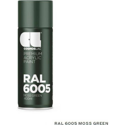 CosmosLac Fast Acrylic Spray Σπρέι Βαφής Moss Green Gloss 400ml