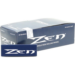ZEN BLUE REGULAR SIZE 50 χαρτάκια στριφτού (κουτί των 50τεμ)