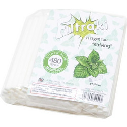 FILTRAKI MENTHOL 480 SUPER SLIM 5.7mm φίλτρο σε μπάρες (μέντα)