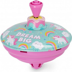 ΜΕΤΑΛΛΙΚΗ ΣΒΟΥΡΑ LEGAMI SPIN ME ROUND - SPINNING TOP UNICORN (ΜΟΝΟΚΕΡΟΣ) TOP0001