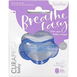 Curaprox Breath Easy Σιλικόνη Μπλε 19-36m