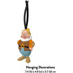 SNOW WHITE - Happy - Hanging Decoration