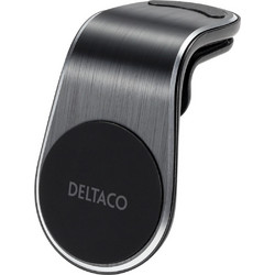 Deltaco Βάση Κινητού Αυτοκινήτου Αεραγωγού, Μαγνητική Μαύρη ARM-C104