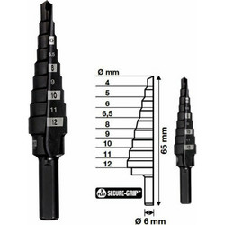 Milwaukee 48899301 Κωνικό Πολυτρύπανο Μετάλλων 4-12 mm