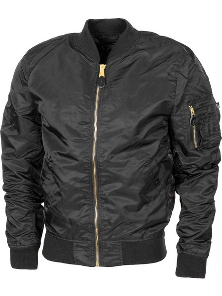 Τζάκετ US Airforce Flight Jacket MA1 Μαύρο