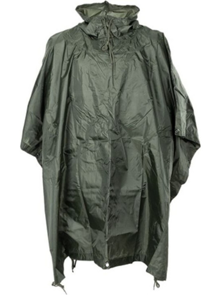 Αδιάβροχο Πόντσο Poncho Χακί Rip-Stop MFH
