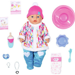 Zapf Creation Baby Born Soft Touch με Χειμερινά Ρούχα
