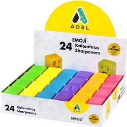 254323 ADEL ΞΥΣΤΡΑ EMOJI ΔΙΠΛΗ O7MM - O12MM (ΣΕΤ 24 ΤΕΜΑΧΙΩΝ)