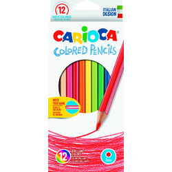 Carioca Colored Pencils Ξυλομπογιές Σετ 12τμχ
