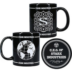 Paladone Marvel Stark Industries Mug & Coaster Set