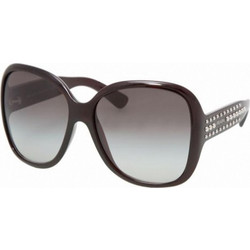 Prada 04MS 0AG3M1 Γυναικεία Γυαλιά Ηλίου Oversized Κοκάλινα Μαύρα με Μαύρο Degradee Φακό