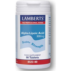 Lamberts Alpha Lipoic Acid 250mg 90 Ταμπλέτες