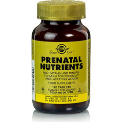 Solgar Prenatal Nutrients 120 Ταμπλέτες