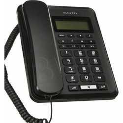 Alcatel Temporis 60 Ενσύρματο Τηλέφωνο Μαύρο