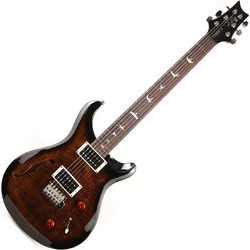 PRS Guitars SE Custom 22 Hollow Ηλεκτρική Κιθάρα Semi-Hollow με HH Μαγνήτες και Ταστιέρα Rosewood Black Goldburst